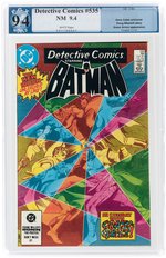 DETECTIVE COMICS #535 FEBRUARY 1984 PGX 9.4 NM.