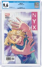 NYX #2 JANUARY 2004 CGC 9.6 NM+.