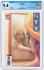 NYX #6 SEPTEMBER 2005 CGC 9.4 NM.