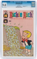 RICHIE RICH #104 APRIL 1971 CGC 9.0 VF/NM.