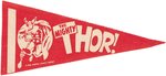 MARVEL SUPER-HEROES THOR MINI-PENNANT.