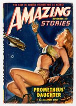 AMAZING STORIES NOVEMBER 1949 PULP MAGAZINE.