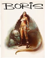 BORIS VALLEJO SIGNED & NUMBERED LIMITED EDITION PORTFOLIO BOOKLET.