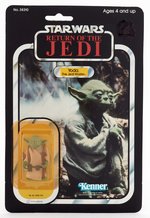 STAR WARS: RETURN OF THE JEDI - YODA (BROWN SNAKE) 77 BACK-A CARDED FIGURE (COLOR TOUCH).