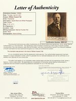 TAFT SIGNED & INSCRIBED PHOTO AS PRESIDENT TO DETROIT BOARD OF COMMERCE.