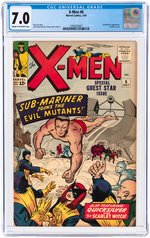 X-MEN #6 JULY 1964 CGC 7.0 FINE/VF.