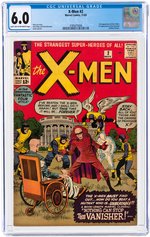 X-MEN #2 NOVEMBER 1963 CGC 6.0 FINE.