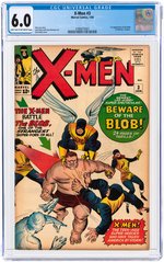 X-MEN #3 JANUARY 1964 CGC 6.0 FINE (FIRST BLOB).