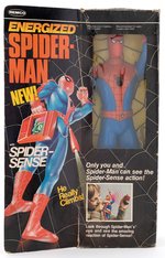 THE AMAZING ENERGIZED SPIDER-MAN FIGURE BY REMCO IN BOX.