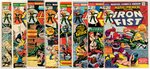 MARVEL PREMIERE FEATURING IRON FIRST & IRON FIST COMIC LOT OF 25 ISSUES.