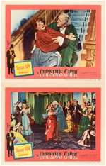 A CHRISTMAS CAROL 1951 LOBBY CARD NEAR SET.