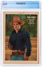 BOB STEELE WESTERN #1 DECEMBER 1950 CGC 8.0 VF.