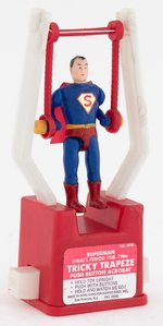 SUPERMAN TRICKY TRAPEZE PUSH BUTTON ACROBAT.