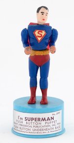 SUPERMAN PUSH BUTTON PUPPET.