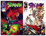 SPAWN RUN OF FIRST 12 ISSUES (FIRST SPAWN & FIRST ANGELA APPEARANCES).