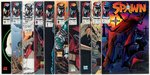 SPAWN RUN OF FIRST 12 ISSUES (FIRST SPAWN & FIRST ANGELA APPEARANCES).