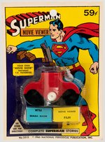 SUPERMAN MOVIE VIEWER ON STORE CARD.