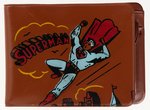 SUPERMAN BILLFOLD VINYL WALLET.