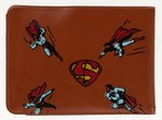 SUPERMAN BILLFOLD VINYL WALLET.