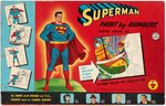 SUPERMAN PAINT-BY-NUMBERS WATERCOLOR SET.