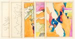 SUPERMAN PAINT-BY-NUMBERS WATERCOLOR SET.