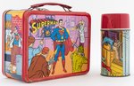 SUPERMAN METAL LUNCHBOX & THERMOS.