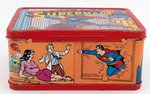 SUPERMAN METAL LUNCHBOX & THERMOS.