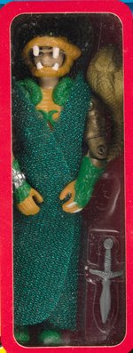 G.I. JOE: A REAL AMERICAN HERO - SERPENTOR, COBRA EMPEROR WITH AIR CHARIOT SERIES 5 AFA 85+ NM+ (CANADIAN).