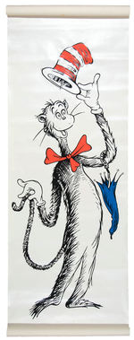 "DR. SEUSS CAT IN THE HAT" BOXED GIANT POSTER.