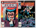 WOLVERINE LIMITED SERIES #1-4 AND WOLVERINE REGULAR SERIES #1 LOT OF 5 ISSUES.