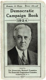 DAVIS & BRYAN 1924 "DEMOCRATIC CAMPAIGN BOOK."