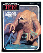 “STAR WARS:  RETURN OF THE JEDI” BOXED ACTION FIGURE/PLAYSET TRIO.