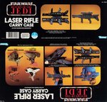 STAR WARS: RETURN OF THE JEDI - LASER RIFLE CARRY CASE BOX FLAT AFA 80 NM.