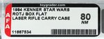 STAR WARS: RETURN OF THE JEDI - LASER RIFLE CARRY CASE BOX FLAT AFA 80 NM.