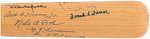 RONALD REAGAN & 18 MORE REPUBLICAN GOVERNORS SIGNED LOUISVILLE SLUGGER KENTUCKY DERBY BASEBALL BAT.