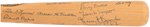 RONALD REAGAN & 18 MORE REPUBLICAN GOVERNORS SIGNED LOUISVILLE SLUGGER KENTUCKY DERBY BASEBALL BAT.