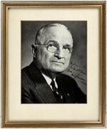 HARRY TRUMAN SIGNED & INSCRIBED PHOTO.