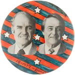 McGOVERN & SHRIVER JUGATE BUTTON BY ARTIST DAVID RUSSELL.