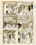 DRAG CARTOONS #20 "DRAMA OF A DRAG PAL!" COMPLETE COMIC STORY ORIGINAL ART BY BRUCE STEFFENHAUGEN.