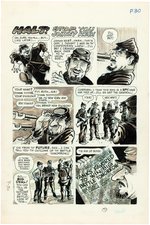 BIG DADDY ROTH #4 COMPLETE COMIC STORY ORIGINAL ART BY PETE MILLAR.