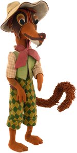 SONG OF THE SOUTH - BR'ER FOX EXCEPTIONAL FELT DOLL.