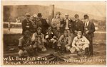 1906 W & L PA BASEBALL TEAM REAL PHOTO POSTCARD.