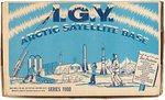MARX ARCHIVES FILE COPY IGY ARCTIC SATELLITE PLAYSET IN BOX.