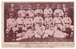 1908 NASHVILLE VOLUNTEERS (SA) TEAM POSTCARD.