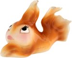 PINOCCHIO - CLEO THE GOLDFISH CERAMIC ZACCAGNINI FIGURINE.