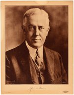 "JOHN W. DAVIS" 1924 DEMOCRATIC CAMPAIGN PORTRAIT POSTER.