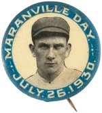 1930 RABBIT MARANVILLE (HOF) DAY JULY 26, 1930 SINGLE DAY BUTTON.