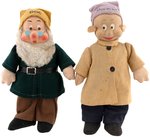 SEVEN DWARFS IDEAL DOLL SET.