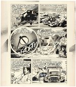 HOT ROD CARTOONS/CARtoons "SUNNY CAR!" COMPLETE COMIC STORY ORIGINAL ART BY ERROL McCARTHY.