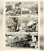 HOT ROD CARTOONS/CARtoons "SUNNY CAR!" COMPLETE COMIC STORY ORIGINAL ART BY ERROL McCARTHY.